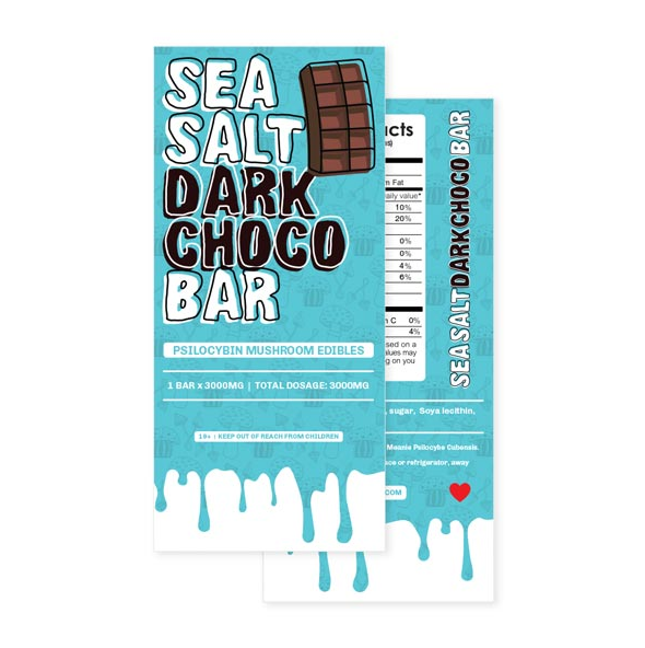 Buy Mungus – Magic Mushroom Sea Salt Dark Chocolate Bar – 3 Grams Online