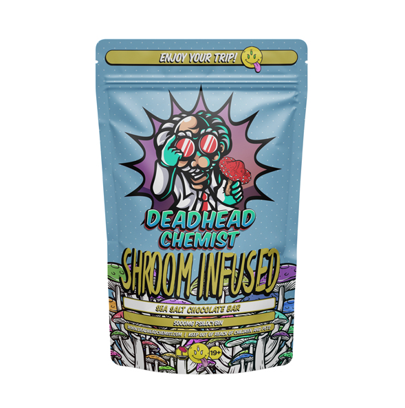 Buy Sea Salt Dark Chocolate Bar Deadhead Chemist – 5000MG Online